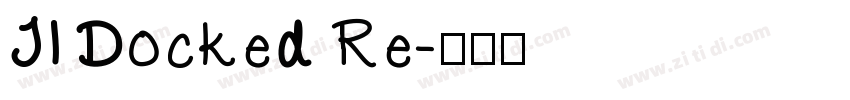JI Docked Re字体转换